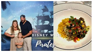 PIRATES Aboard the DISNEY WISH! Pirate Ship Excursion | Pirate Favorites at 1923 | Parlay Party!