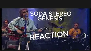 Genesis (MTV) - Soda Stereo REACTION #sodastereo #guitar #gustavoadrian #music