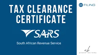 UPDATED! How to get a Tax Clearance Certificate | SARS eFiling Tutorial
