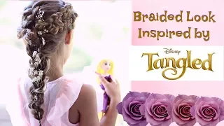 Tangled Inspired Hair Tutorial