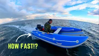 The FASTEST Inflatable BOAT I’ve ever used 🚀