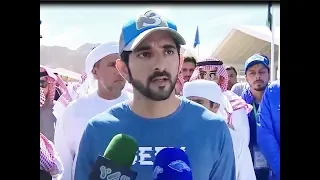 Interview Sheikh Hamdan (فزاع Fazza) the Two Holy Mosques Endurance Cup (2 February, 2019)
