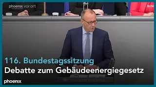 Bundestag: Debatte zum Gebäudeenergiegesetz am 07.07.23