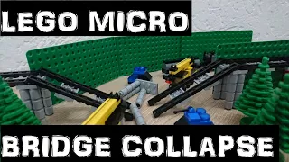 LEGO Micro Trains - Bridge Collapse Part 2