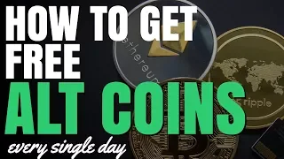 How To Get Free Alt Coins Every Single Day