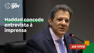 🔴 Haddad concede entrevista à imprensa