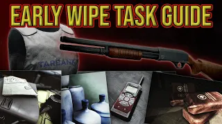 Task Guide for Early Wipe and New Player - Escape From Tarkov