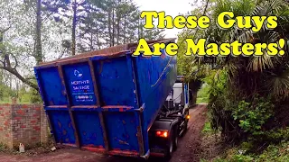 How To Fill A Skip Efficiently In Ten Minutes! TIME LAPSE