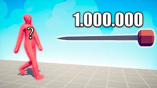 1.000.000 DAMAGE BLOWDART vs RANDOM UNITS - TABS | Totally Accurate Battle Simulator 2024