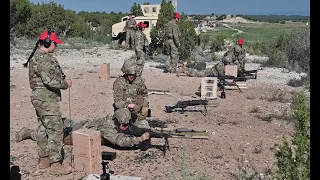 710th Security Forces Squadron Weapons Qualification Fort Carson Airburst Range