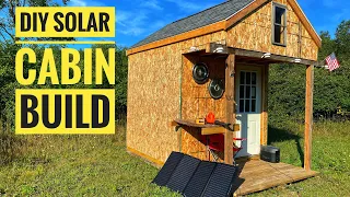 Off Grid Tiny Cabin | Solo Build In Just 3 Days! | My DIY