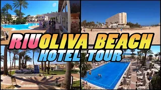 RIU OLIVA BEACH Hotel Tour - Corralejo - Fuerteventura - Canary Islands (4k)