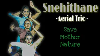Snehithane |AerialTrio|DQUEENS| Madhavan  #Alaipayuthey#Aerialact#ArRahman#Madhavan#Savemothernature