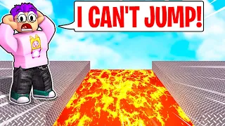 Can We Beat ROBLOX NO JUMPING OBBY!? (IMPOSSIBLE DIFFICULTY!)