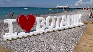 Пляж отеля Delphin Botanik Platinum / Botanik Hotel & Resort 2022 Турция Окуджалар Алания