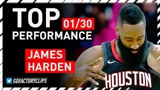 James Harden HISTORIC Triple-Double Highlights vs Magic - 60 Pts, 10 Reb, 11 Ast | 2018.01.30