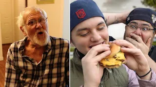 THE ANGRY GRANDPA BURGER!