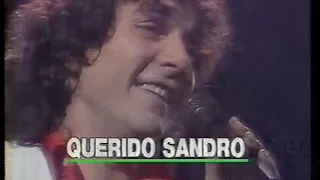 Avance del primer programa"Querido Sandro"Canal 13. Argentina. 1991.