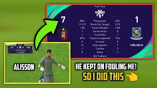 I Played against an Aggressive Opponent 😡 | Gk scoring Goal • Pes 21 Gameplay