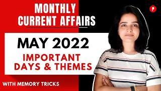 May 2022 Important Days & Theme | Monthly Current Affairs 2022 | With Mnemonics
