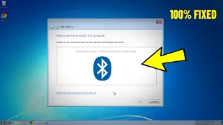 Fix Bluetooth Doesn't Find Any Device in Windows 7 | How To Solve can't find bluetooth devices 🎧 ✅