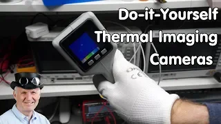 #247 Do-it-Yourself Thermal Imaging Cameras (AMG8833, MLX90640, M5Stack, Arduino IDE) and Flir one