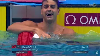 Dylan Carter Wins Overall Title At FINA Swimming World Cup