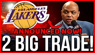 JUST CAME OUT! 2 TRADES FOR THE LAKERS! BIG TRADE! TODAY’S LAKERS NEWS