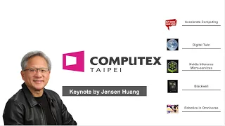 【Computex 2024 Keynote总结】10分钟了解Jensen Huang的Keynote中重点内容｜老黄的Keynote概括整理｜Computex  2024 开幕