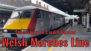 Welsh Marches Line (Shrewsbury to Cardiff Central) - DRIVERS EYE VIEW