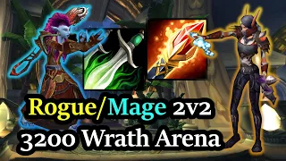 3200 Rogue/Mage 2v2 Wrath Classic - Season 6 Finale