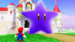 What happens when Mario collects the ULTIMATE Purple Star in Super Mario Odyssey?