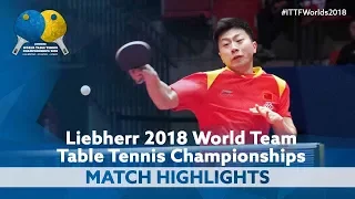 2018 World Team Championships Highlights | Ma Long vs Vladimir Sidorenko (Group)