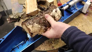 Automatic wood splitter  - DIY