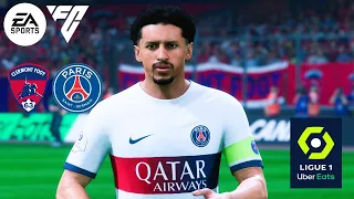 EA Sports FC 24 - Clermont  Vs. PSG - Ligue 1 Uber Eats 23/24 Matchday 7 | Full Match