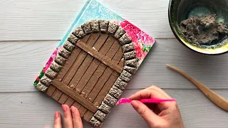 Notepad Decor Idea from cardboard | Diy Notebook Cover | Papercraft
