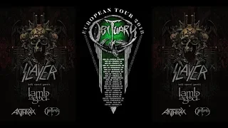 OBITUARY 2018 European tour with SLAYER - Part 1