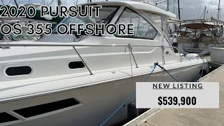 2020 Pursuit OS 355 Offshore Cabin Fishing Boat for Sale