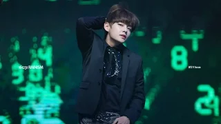 161231 가요대제전 - 방탄소년단 레이니즘 BTS Rainism ; (V focus)