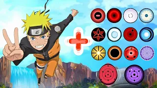 Naruto In All Eyes Mode || ANIME || Naruto Shippuden #naruto #anime