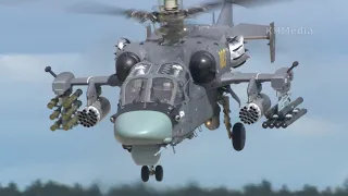 Kamov Ka-52K Katran like plane departure Russian Navy 103 yellow