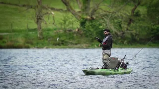 Kayak Fishing in the LAKE DISTRICT Searching for PIKE!