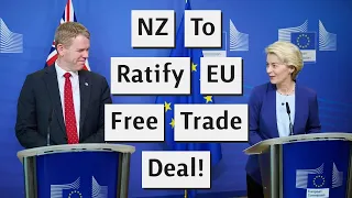 New Zealand To Start Free Trade With EU By May This Year!