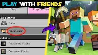 How To Play Multiplayer In Minecraft Pe ( 2024 ) 🤩