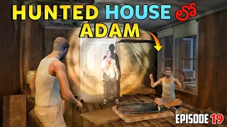 Adam Stayed In a Hunted House For a Whole Night | Gta x Freefire In Telugu | Episode 19