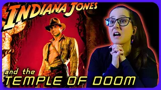 *TEMPLE OF DOOM* is dark! MOVIE REACTION FIRST TIME WATCHING INDIANA JONES!