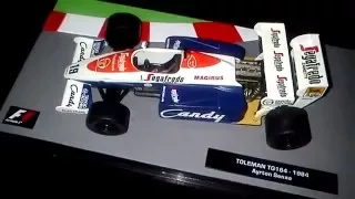 TOLEMAN TG 184 Ayrton Senna a escala 1/43