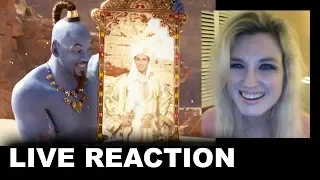 Aladdin Trailer REACTION