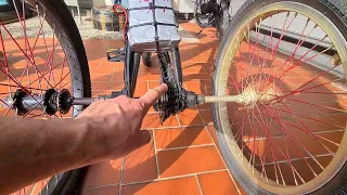 explicación  de cómo hacer  eje trasero  de trike bmx (2)