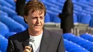 Paul McCartney Press Conference, Moscow, Russia (Cam 1)